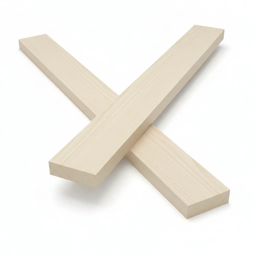 Брусок 20*45*1300 липа строг сухой, сорт А